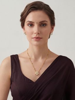 Kalakrith Milano - Women White Tulip Beaded Jewellery Set