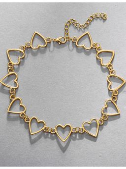 Stol'N - Women Fashion Gold Love Alloy Necklace
