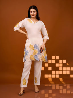 M MARCH LABEL - Cream Cotyledon Co-Ord Set