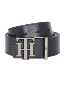 Tommy Hilfiger - Lydia Men Leather Reversible Belt - Navy Blue & Tan