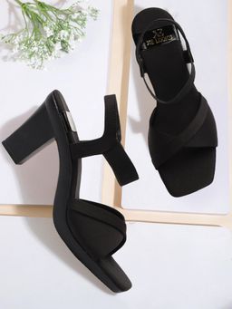XE Looks - Versatile and Sophisticated Block High Heels Sandal