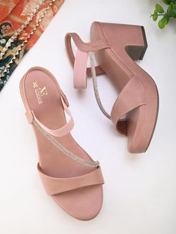 XE Looks - Fancy and Charm with Ankle Strap Block Heel Sandal