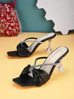 XE Looks - Elegant With Bow Accent Heel Sandal