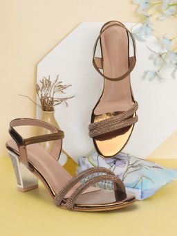 XE Looks - Glamorous and Trendy Fancy Slip-On Heel Sandal