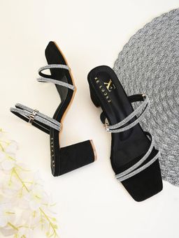 XE Looks - Attractive and Fancy Slip-On Heel Sandal