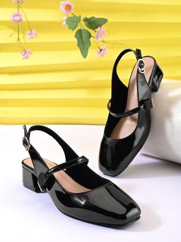 XE Looks - Elegant Slingback Block Heel Sandal