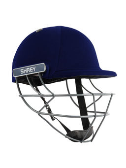 Shrey - Performance Steel-Royal Blue Cricket Helmet