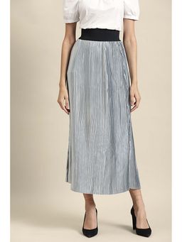 Dodo & Moa - Women Stripes Printed Skirt