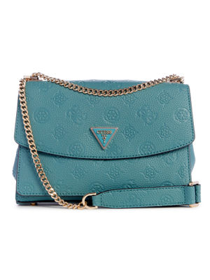 Buy Guess Blue Textured Sling Bag Online