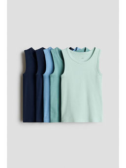 H&M - Boys Multi-Color 5-pack vest tops