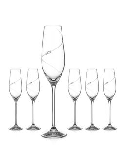 Diamante - Silhouette Flute Set Of 6