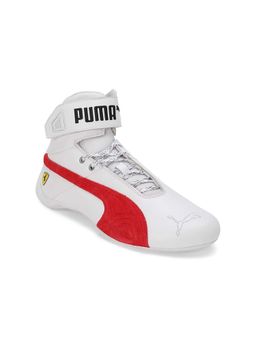 Puma - Scuderia Ferrari Future Cat Mid Motorsport White Sneakers