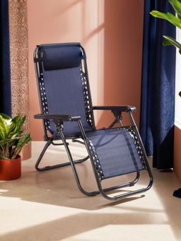 The Better Home - Recliner Chair for Home- Blue