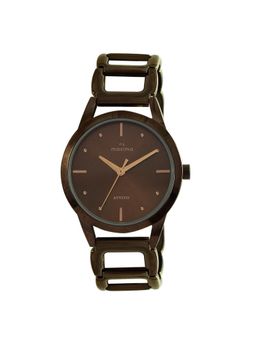PA Maxima - Attivo Analog Watch for Women in Brown Dial Color