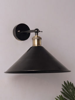 Homesake - Black Barn Edison Swing Wall Light Gold