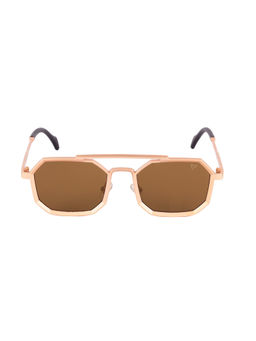 Voyage - Brown Geometrical Sunglass for Unisex (2186MG3617)