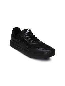 Puma - Kids Black Playform Youth Sneakers