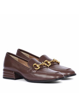 Saint G - Maroon Coffee Leather Handcrafted Loafers