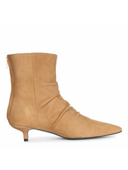 Saint G - Beige Handcrafted Ankle Chelsea Boots
