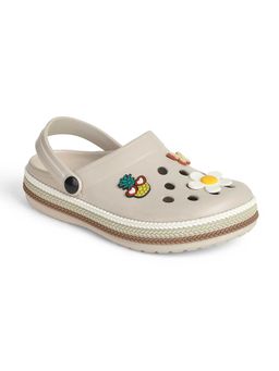 R&B - Women Beige Clogs