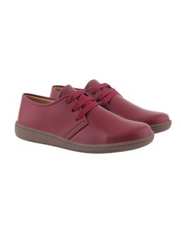 Shoetopia - Women Maroon Sneakers