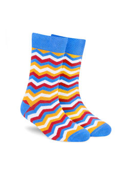 Dynamocks - Banger Men & Women Crew Length Socks (Free Size) (Fits Shoe Size India/UK 7-12)