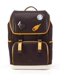 MOKOBARA - The Dodge Casual Use Space Station Coffee Brown Backpack