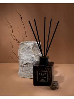 SEVA HOME - White Tea Reed Diffuser - 250 ml - Long-Lasting Aroma For Home & Office