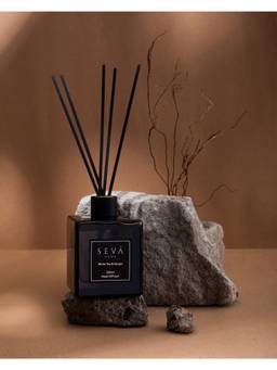 SEVA HOME - White Tea Reed Diffuser - 500 ml - Long-Lasting Aroma For Home & Office