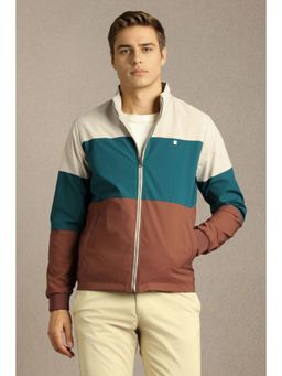Louis Philippe - Multi-Color Cotton Full Sleeves Jacket