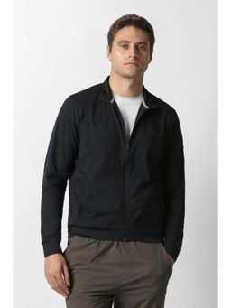 Van Heusen - Black Polyester Full Sleeves Jacket