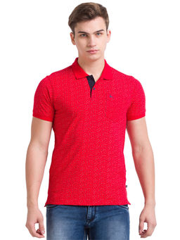 Parx - Medium Red Polo T-Shirt
