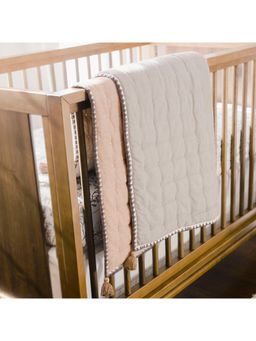 Crane Baby - Ezra Copper Quilted Blanket
