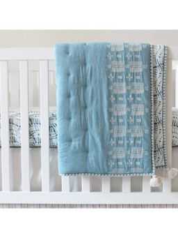 Crane Baby - Caspian Quilted Blanket