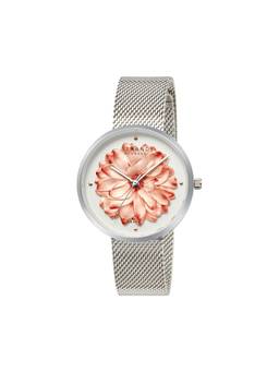 Strand by Obaku - Blossom Steel Analog White Dial Womens Watch - S700LHCWMC-DF_A (M)