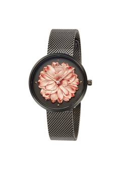 Strand by Obaku - Blossom Smokey Analog Grey Dial Womens Watch - S700LHUUMU-DF_A (M)