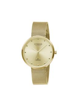 Strand by Obaku - Calista Gold Analog Gold Dial Womens Watch - S700LXGGMG-DC_A (M)