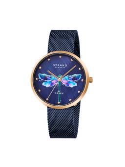 Strand by Obaku - Dragonfly Analog Blue Dial Womens Watch - S700LXVLML-DD_A (M)