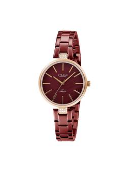 Strand by Obaku - Ipanema Analog Burgundy Dial Womens Watch - Red - S706LXVDSD_A (M)