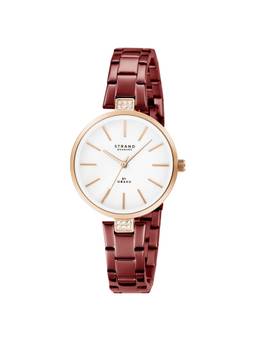 Strand by Obaku - Ipanema Analog MOP Dial Womens Watch - White - S706LXVWSD_A (M)