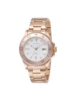 Strand by Obaku - Bondi Fuchsia Analog White Dial Mens Watch - S727GDVWSV_A (M)