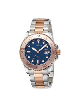 Strand by Obaku - Bondi Moonlight Analog Blue Dial Mens Watch - S727GDZLSH_A (M)
