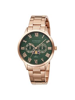 Strand by Obaku - Moon Mint Analog Green Dial Mens Watch - S728GMVESV_A (M)
