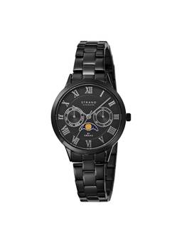 Strand by Obaku - Moon Mini Dark Analog Black Dial Womens Watch - S728LMBBSB_A (M)