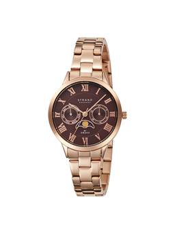 Strand by Obaku - Moon Mini Coffee Analog Brown Dial Womens Watch - S728LMVNSV_A (M)
