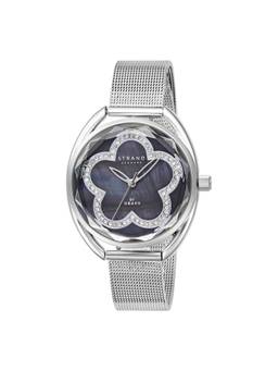 Strand by Obaku - Rose Onyx Analog Black Oval Dial Womens Watch - S734LXCBMC_A (M)