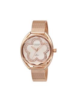 Strand by Obaku - Rose Roses Analog Dial Womens Watch - Rose Gold - S734LXVVMV_A (M)