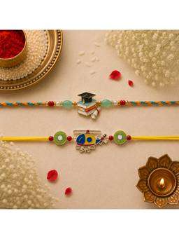 REENISAA - Kids Helicopter and Graduation Theme Rakhi