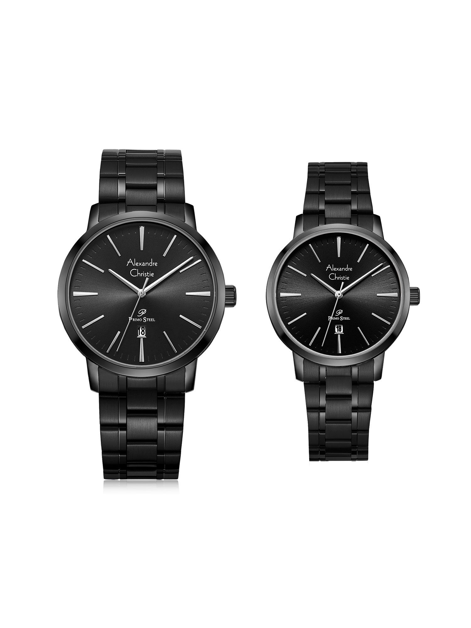 Buy Alexandre Christie Medium Primo Steel Collection Watch for