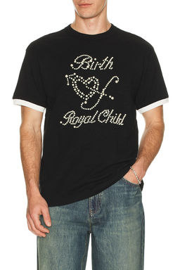 Birth Of Royal Child - Pearl Patchwork Tee